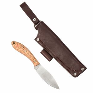 LT Wright Northern Hunter (AEB-L Steel) Flat Grind, Drunken Coffee Bag Handle  img3